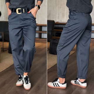 Lina Pinstripe Comfort Pants